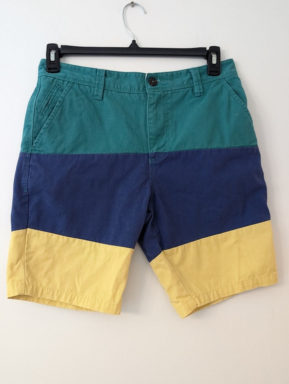 Hawkings McGill colorblock mens Preppy Shorts
